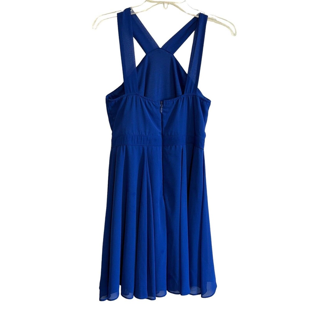 Lulus Women’s West Coast Royal Blue Sleeveless Lined Mini Dress Size Medium - Picture 2 of 8